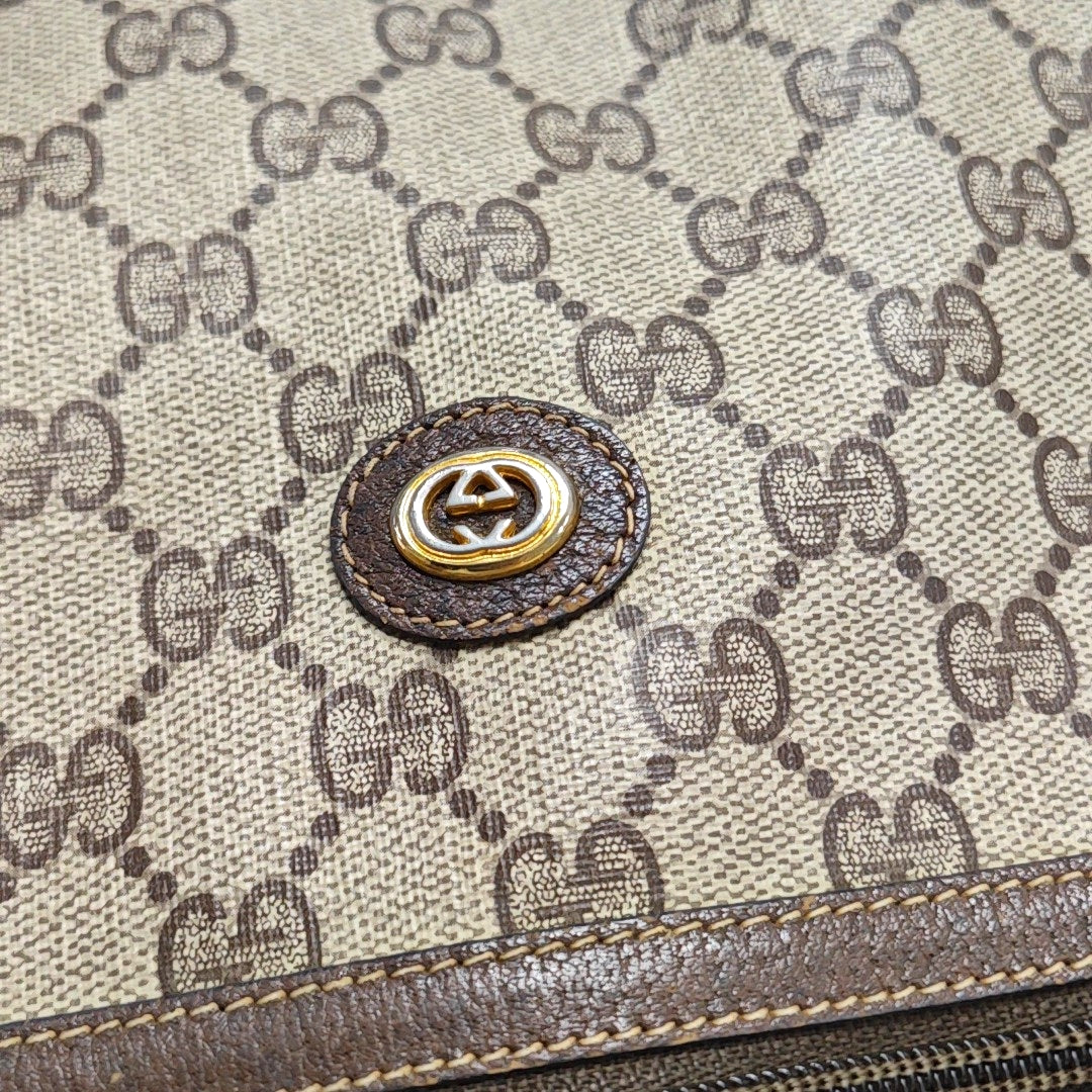 Ophidia Monogram Coated Canvas Beige
