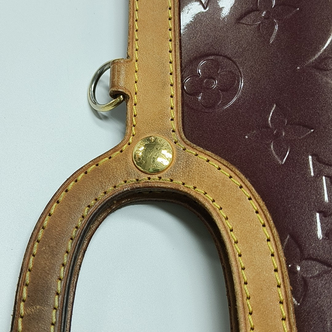 ROXBURY Monogram Patent Leather Red
