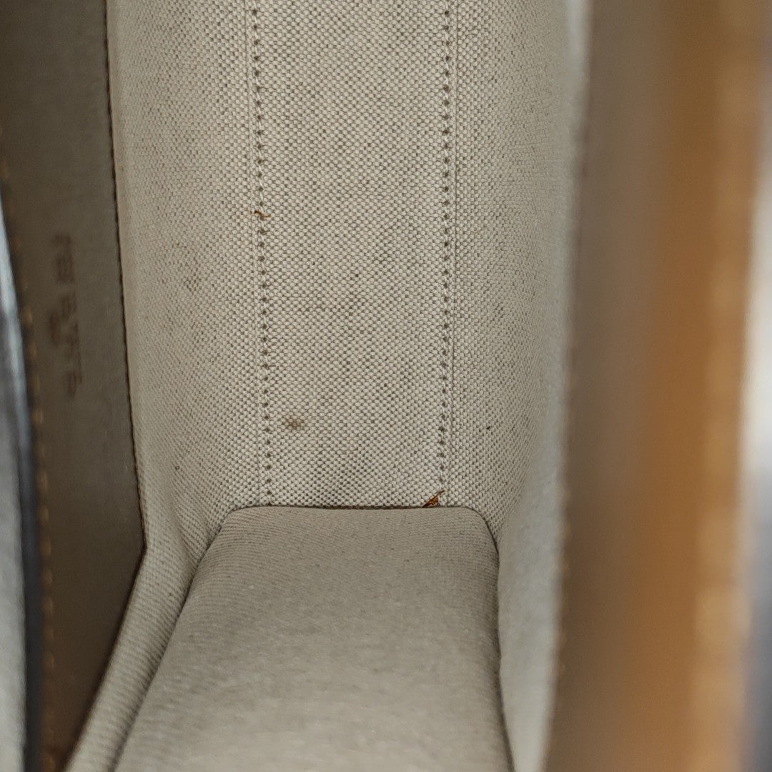 Retro Mini Monogram Coated Canvas Beige