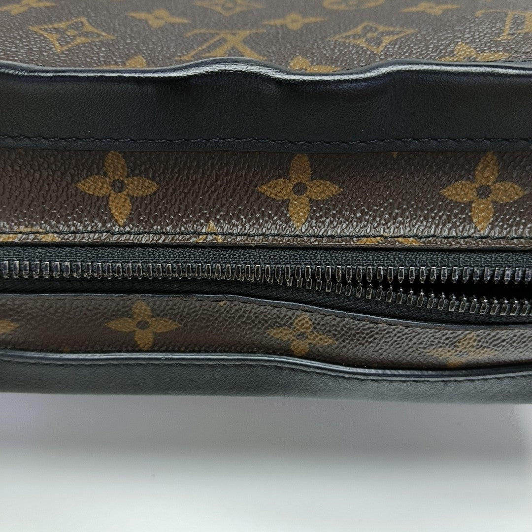 SOFT TRUNK Monogram Coated Canvas Brown