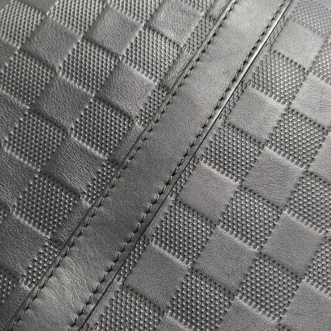 TADAO PM Damier Graphite Calfskin Black