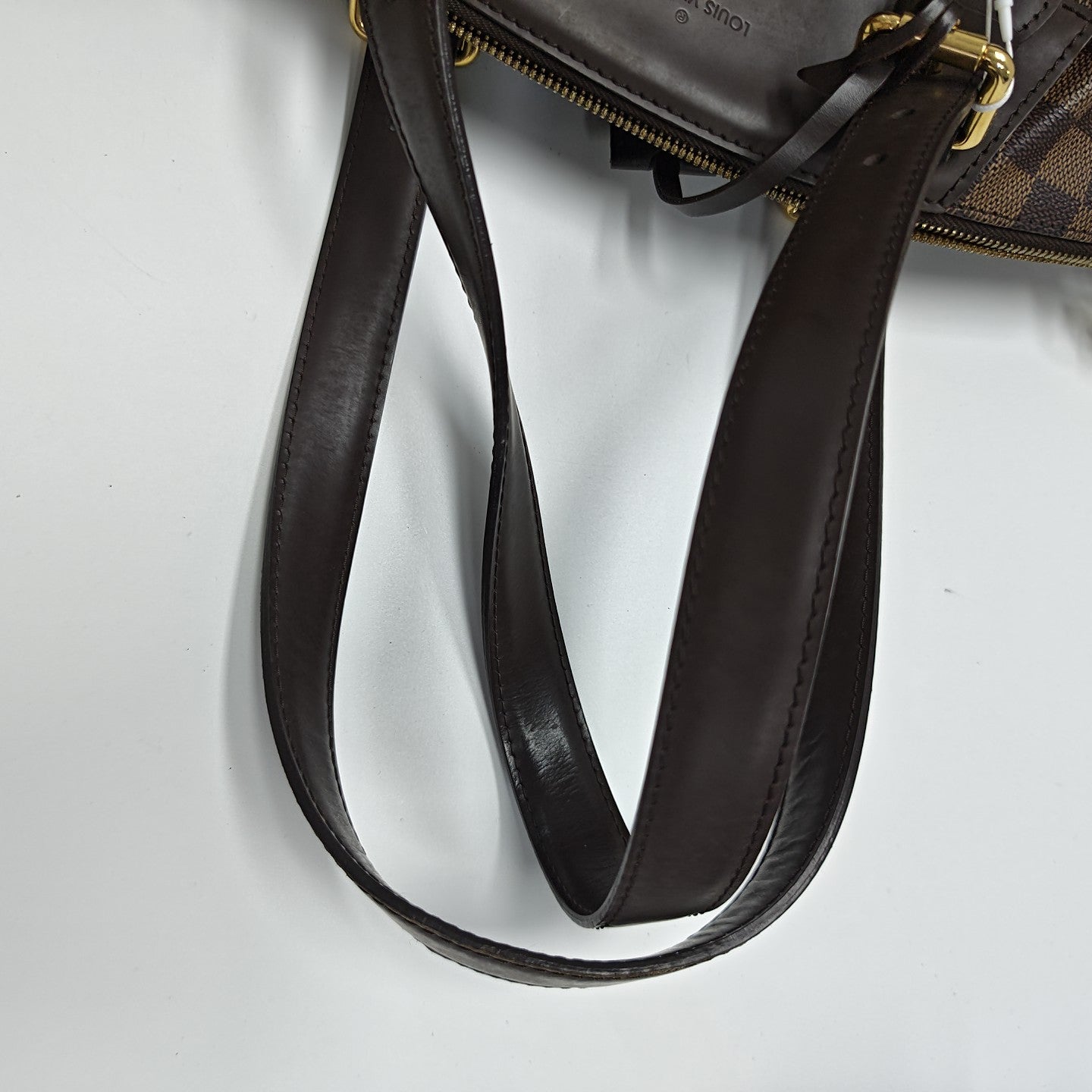 VERONA MM Damier Ebene Coated Canvas Brown
