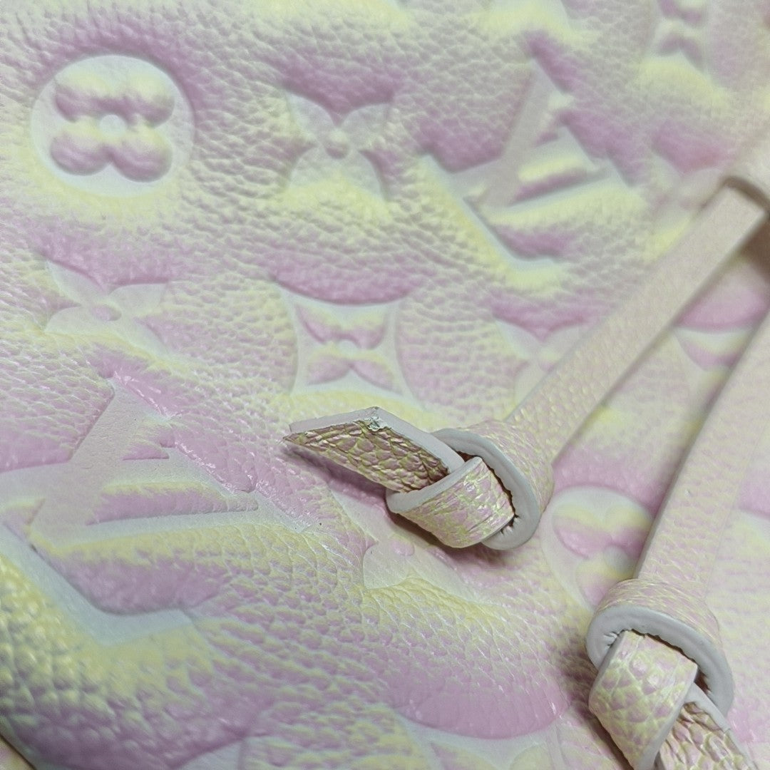 NÉONOÉ BB Monogram Calfskin Pink