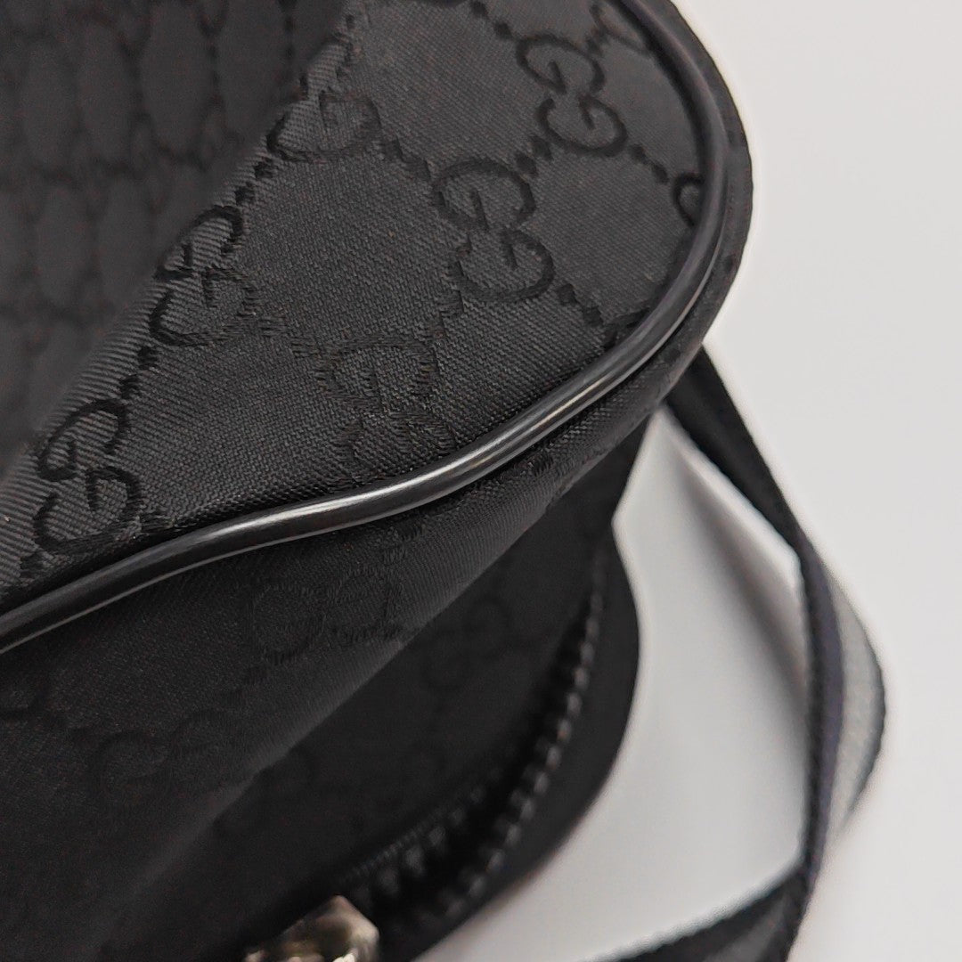 GG Imprime Monogram Canvas Black