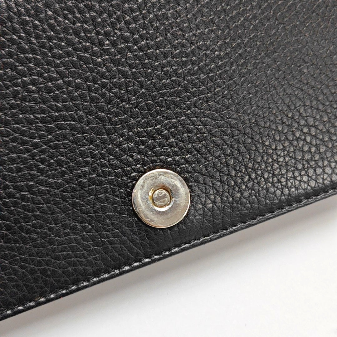 Authenticated pre-owned  Diorama Calfskin Black - Shoulder Bag at Looply
