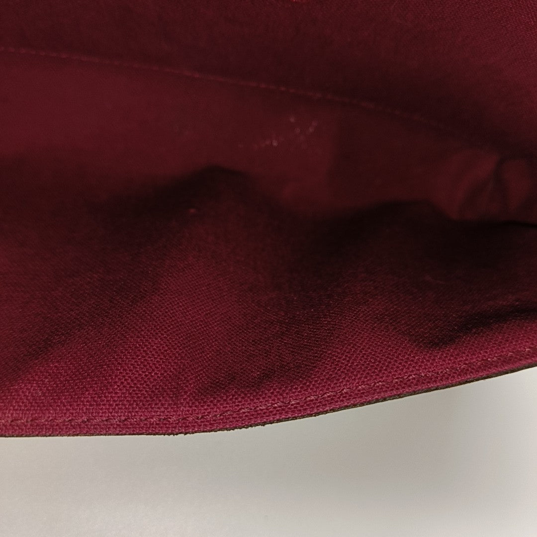 FÉLICIE Monogram Coated Canvas Brown