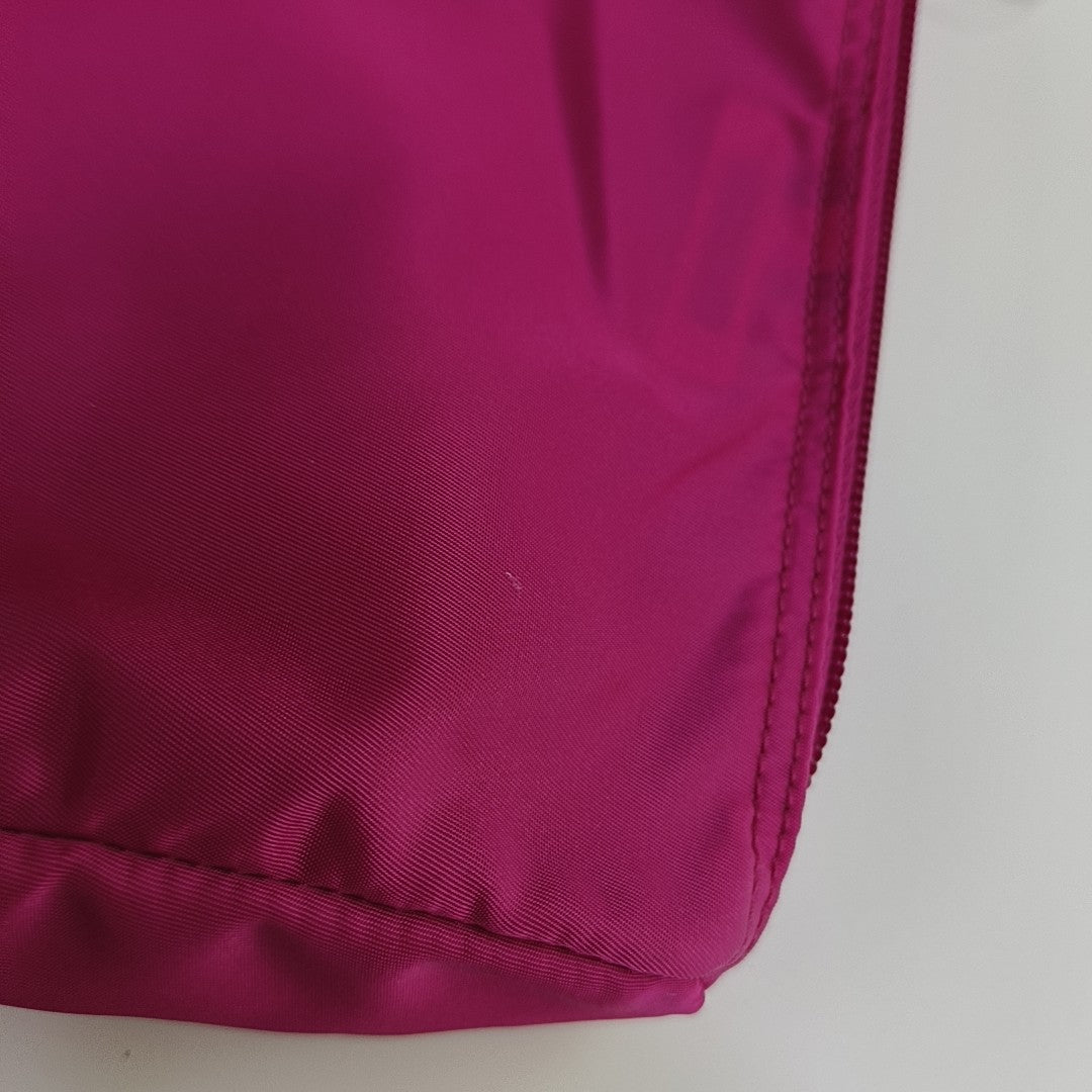Nylon Clutch Red