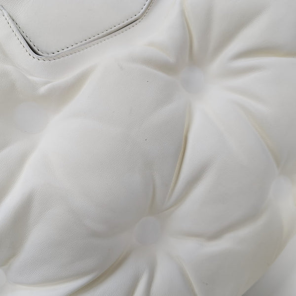 Lambskin Shoulder Bag White