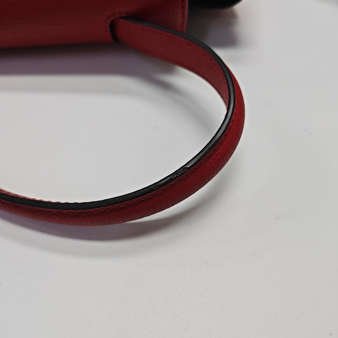 TROCADERO Calfskin Red