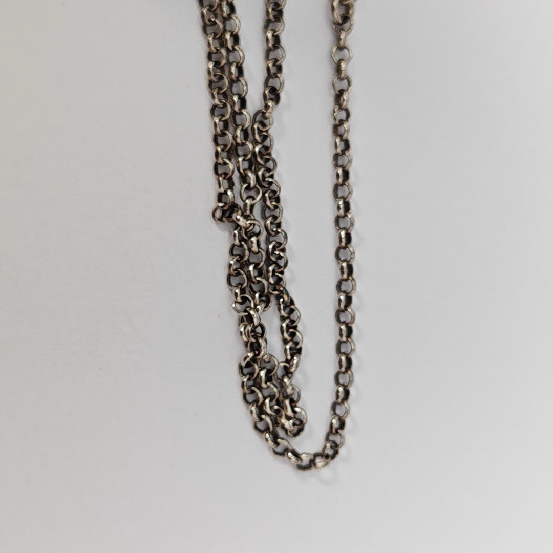 Blind For Love 925 Sterling Silver Necklace