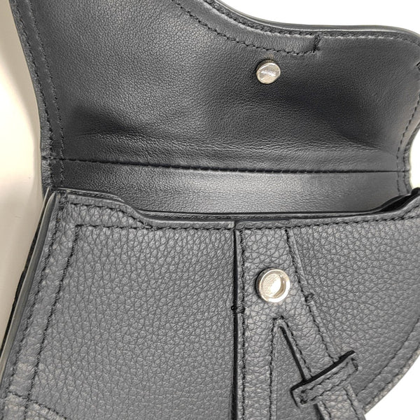 Saddle Mini Calfskin Blue