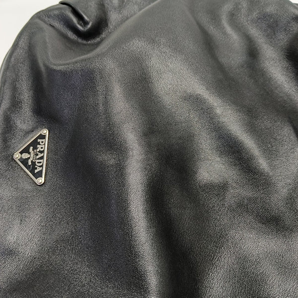 Nylon Lambskin Black