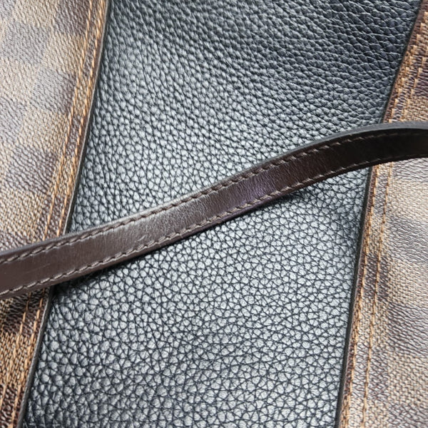JERSEY Damier Ebene Coated Canvas Brown