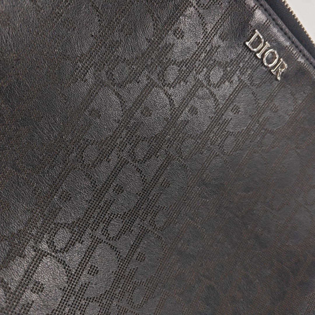Calfskin Clutch Black