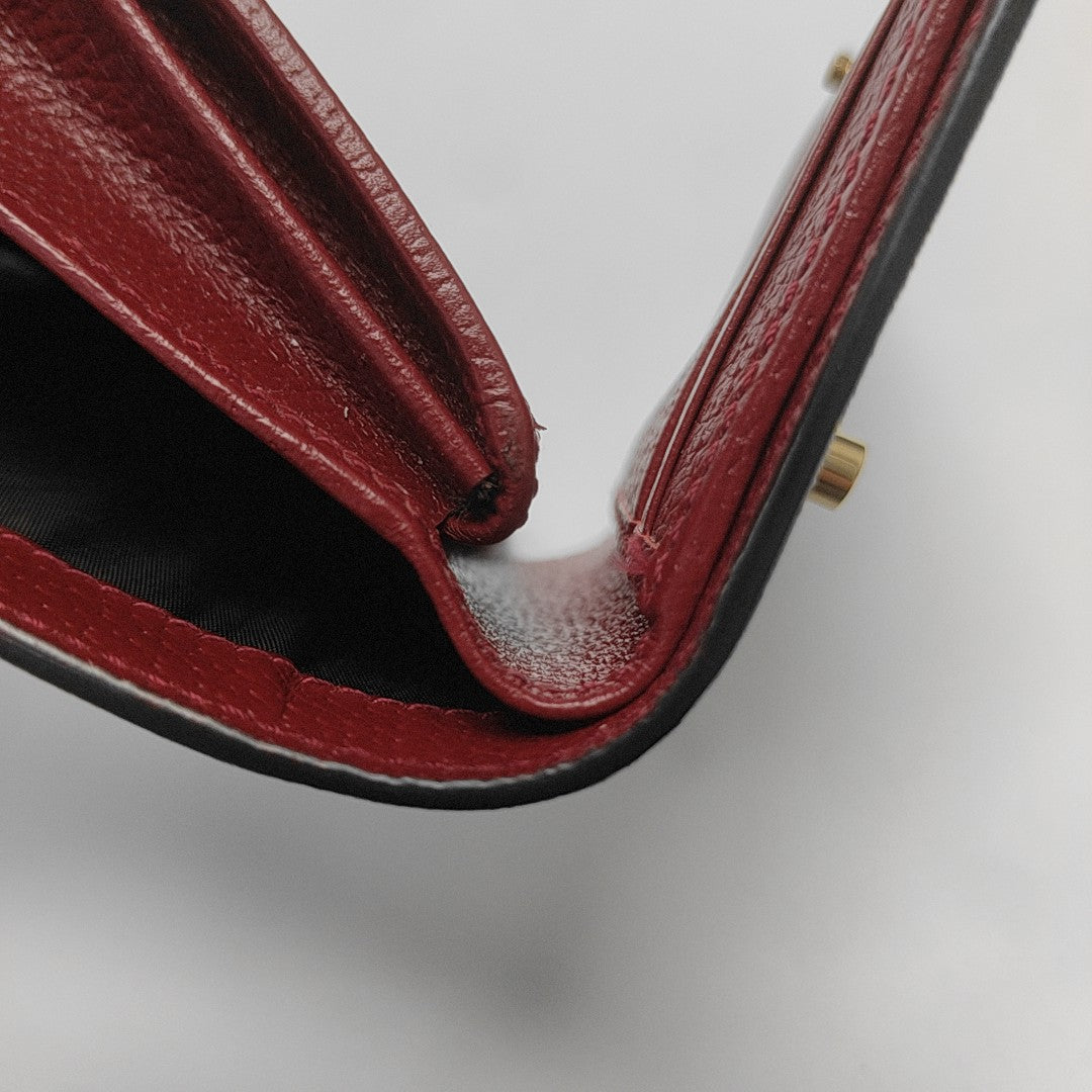 Padlock Monogram Coated Canvas Beige Wallet
