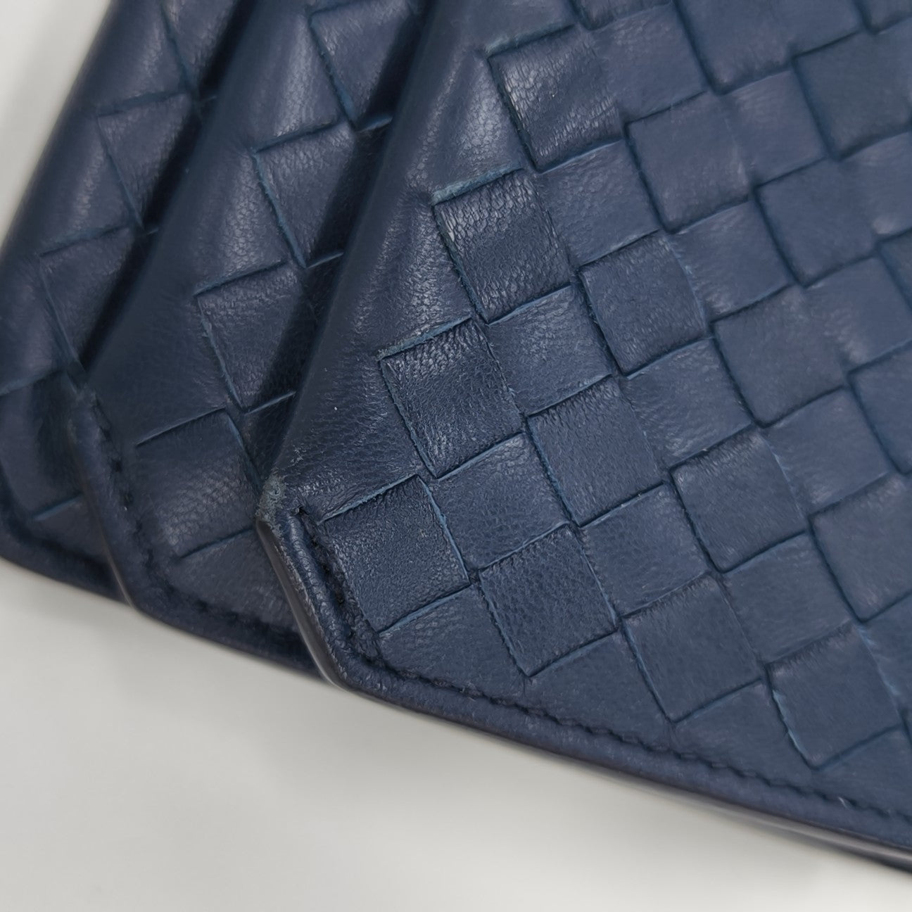 Calfskin Wallet Blue