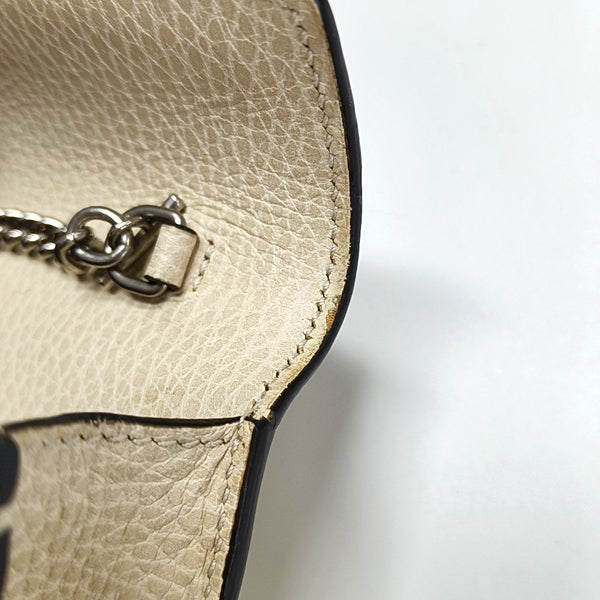 Authenticated pre-owned  Dionysus Super Mini Calfskin White - Crossbody Bag at Looply