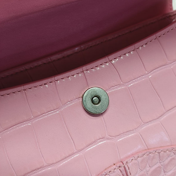 Calfskin Shoulder Bag Pink
