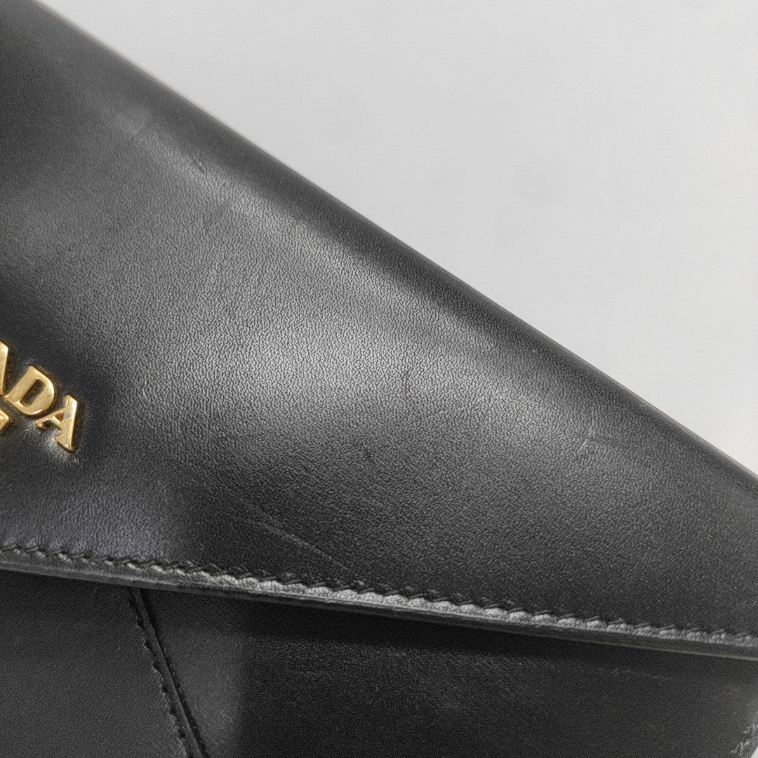 Calfskin Wallet Black