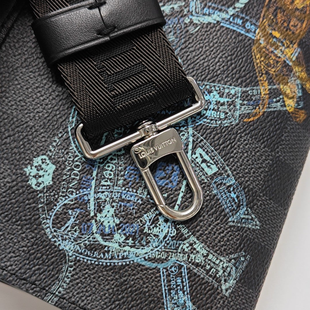 GASTON Coated Canvas Gray