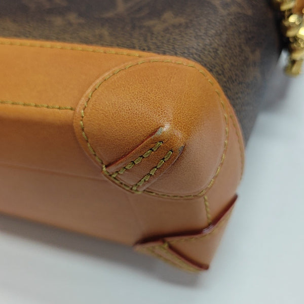 STEAMER Monogram Coated Canvas Brown