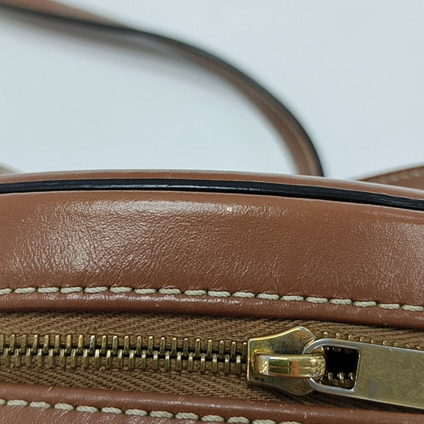 TRIOMPHE Small Calfskin Brown