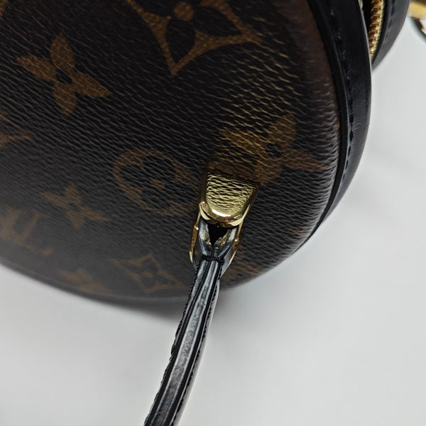 CANNES PM Monogram Coated Canvas Brown