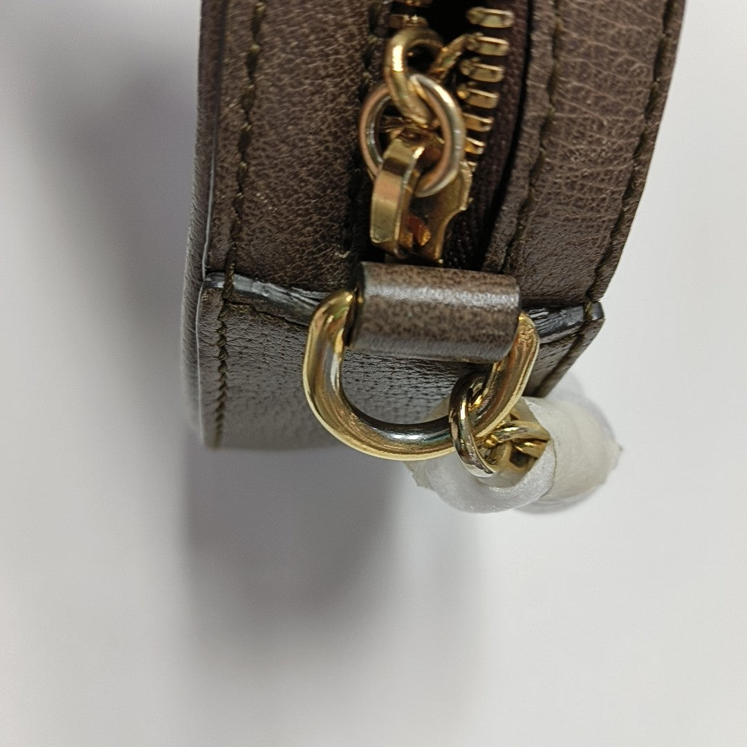 Ophidia Mini Monogram Lona Revestida Beige