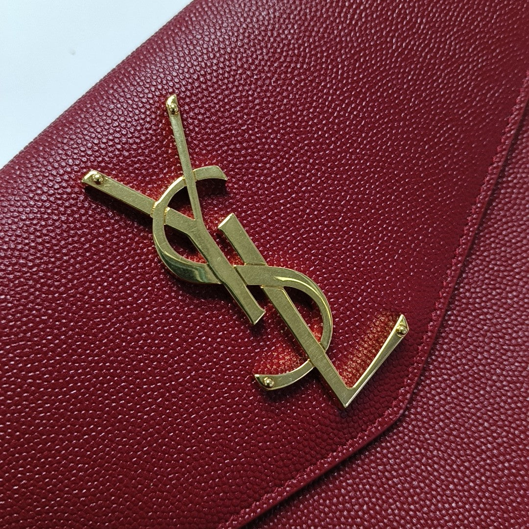 UPTOWN Small Calfskin Red