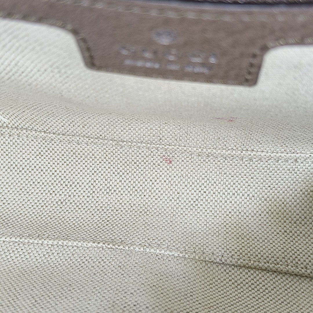 Monogram Coated Canvas Mini Beige