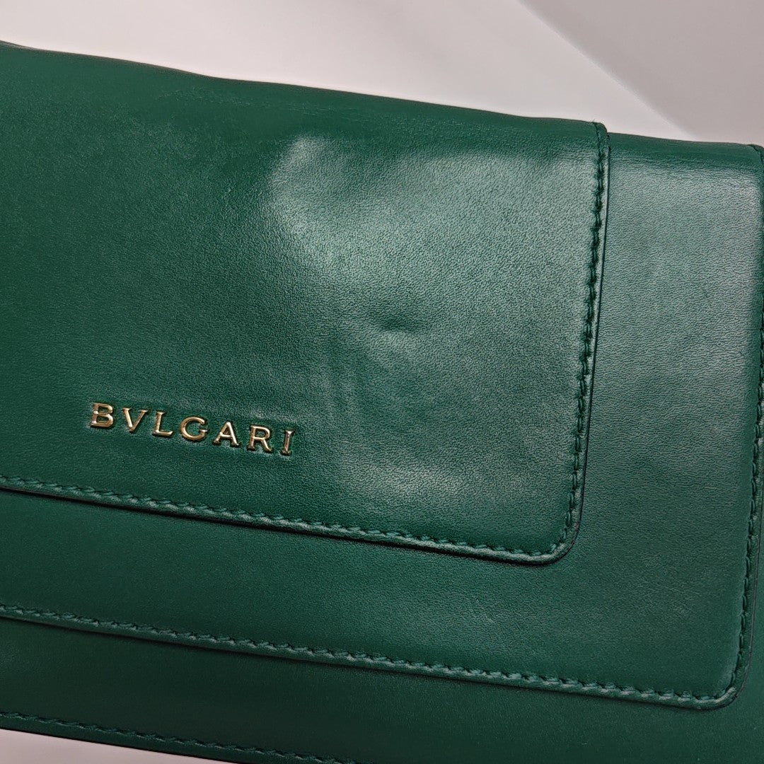 SERPENTI FOREVER Calfskin Green