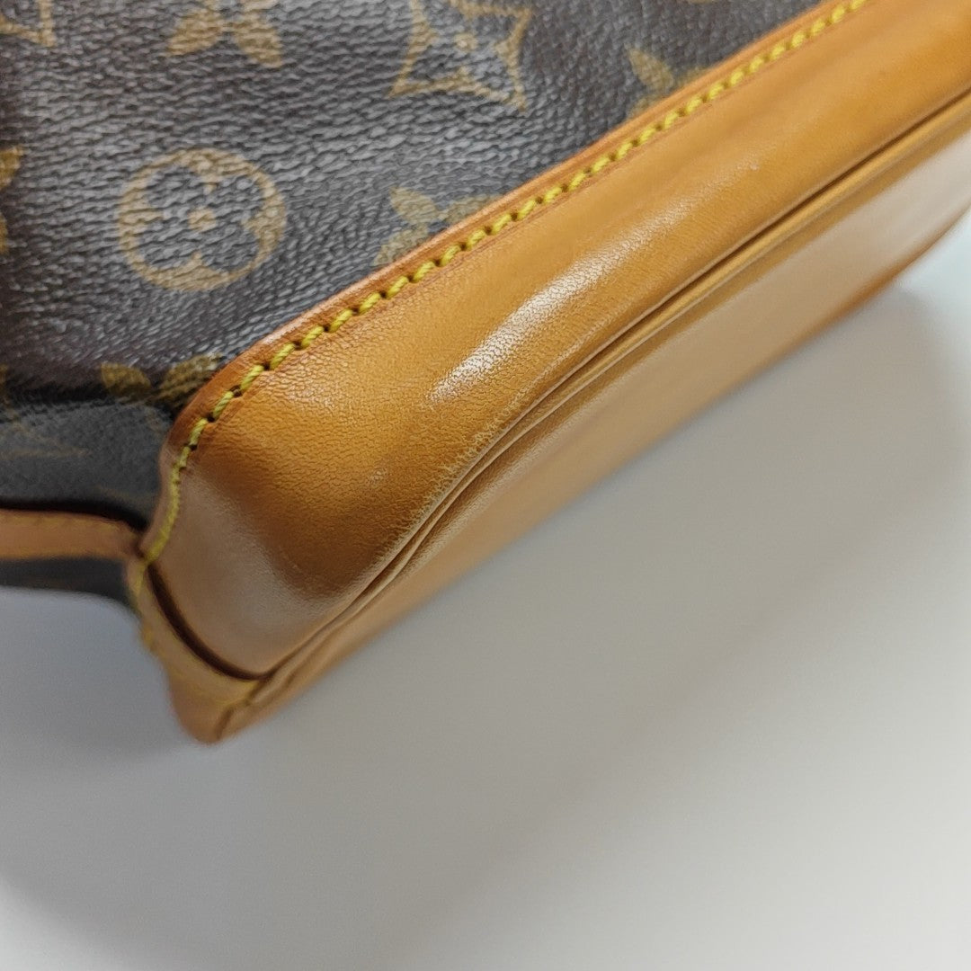NOÉ BB Monogram Coated Canvas Brown
