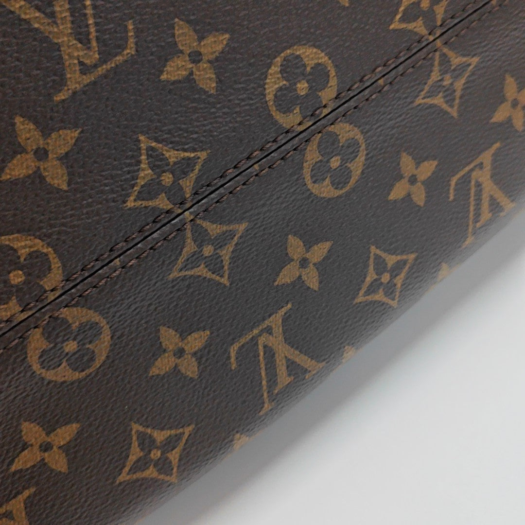 TURENNE MM Monogram Coated Canvas Brown
