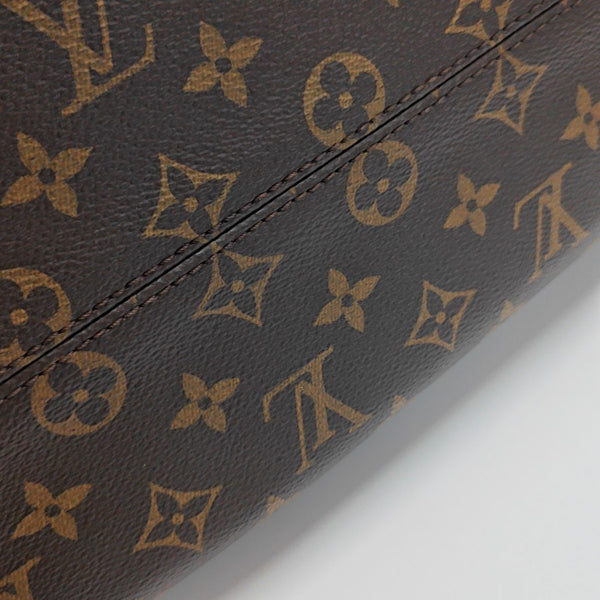 TURENNE MM Monogram Coated Canvas Brown