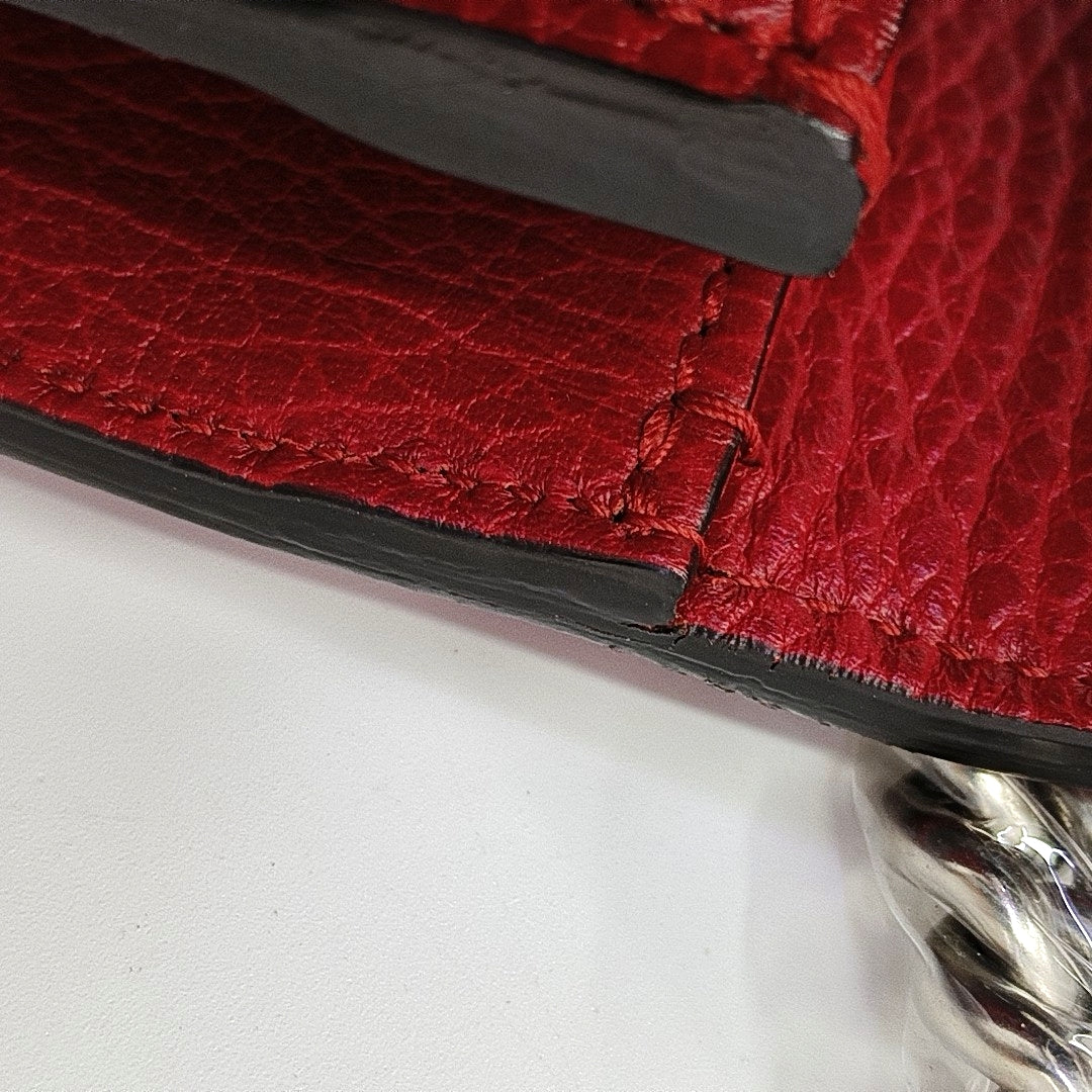 Dionysus Medium Calfskin Red
