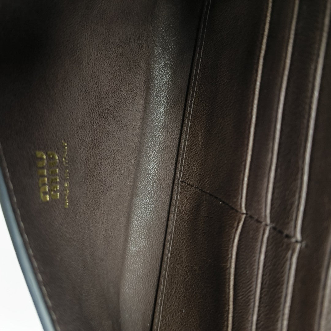 Lambskin Shoulder Bag Brown