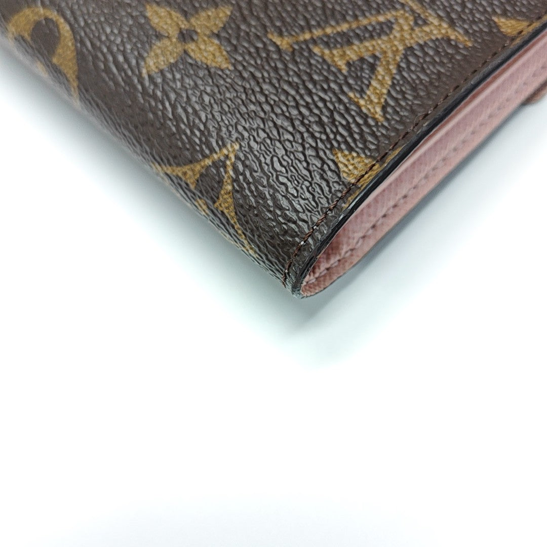 VICTORINE Monogram Coated Canvas Brown Wallet