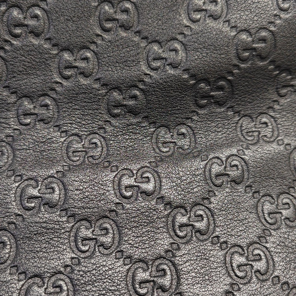 GG Imprime Monogram Calfskin Black