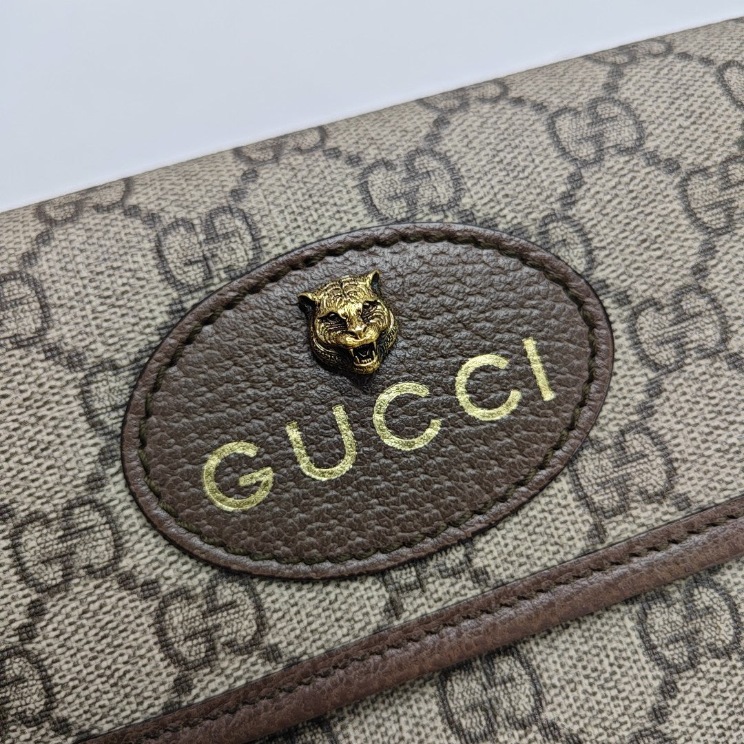 Neo Vintage Monogram Coated Canvas Beige