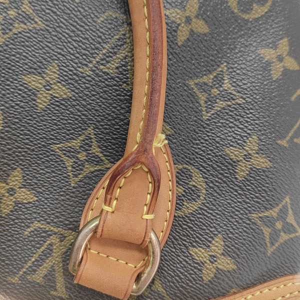 LOCKIT PM Monogram Coated Canvas Brown