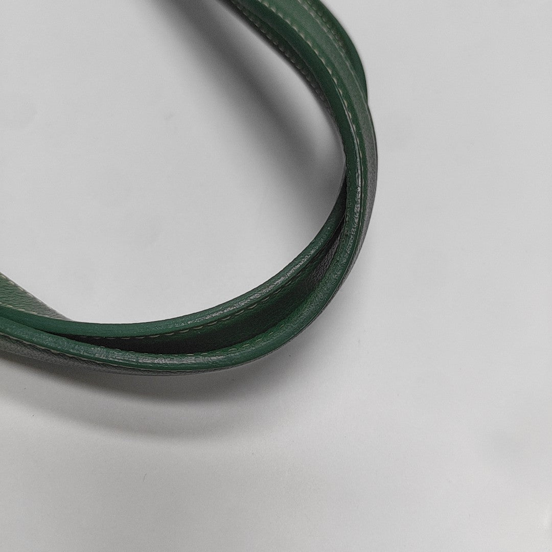 Artois Coated Canvas Green