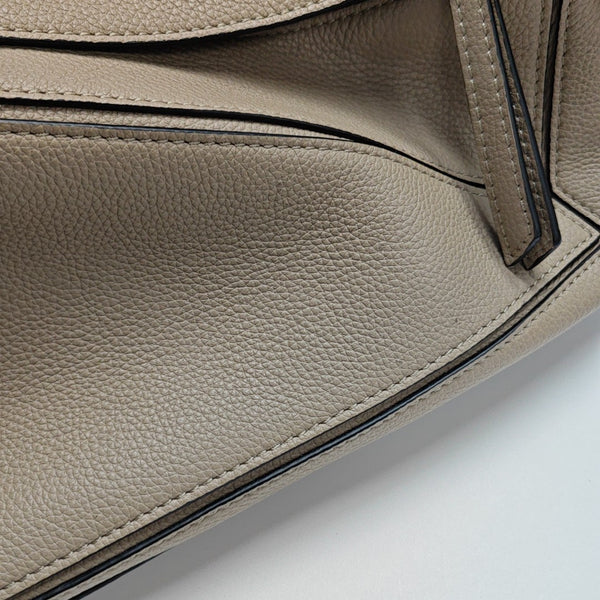 Puzzle Small Calfskin Beige
