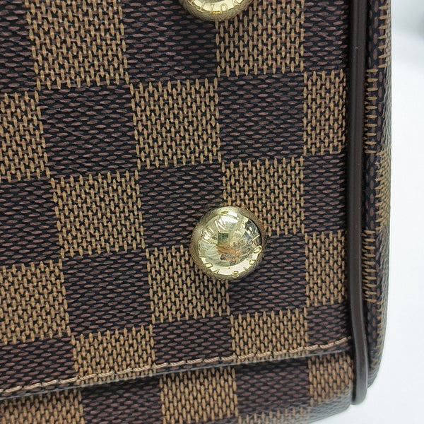 TREVI PM Damier Ebene Coated Canvas Brown