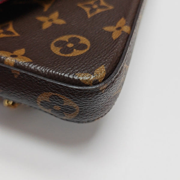 FÉLICIE Monogram Coated Canvas Brown