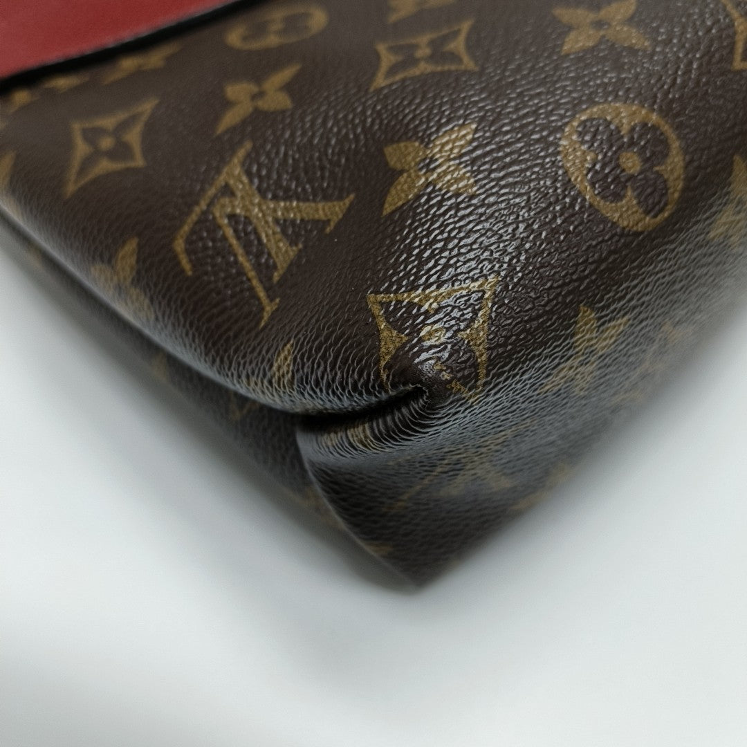 SAINT PLACIDE Monogram Coated Canvas Brown