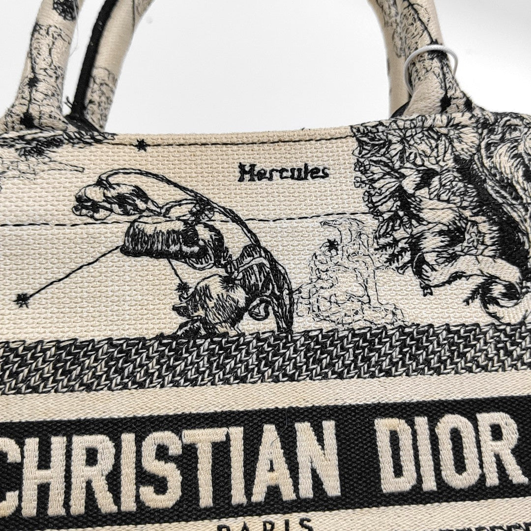 Authenticated pre-owned  Book Tote Small Canvas White - Tote Bag at Looply