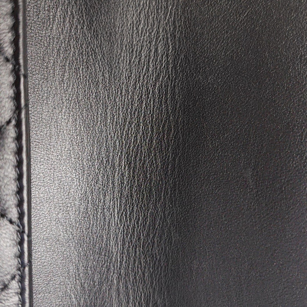 KELLY Small Quilted Calfskin Black