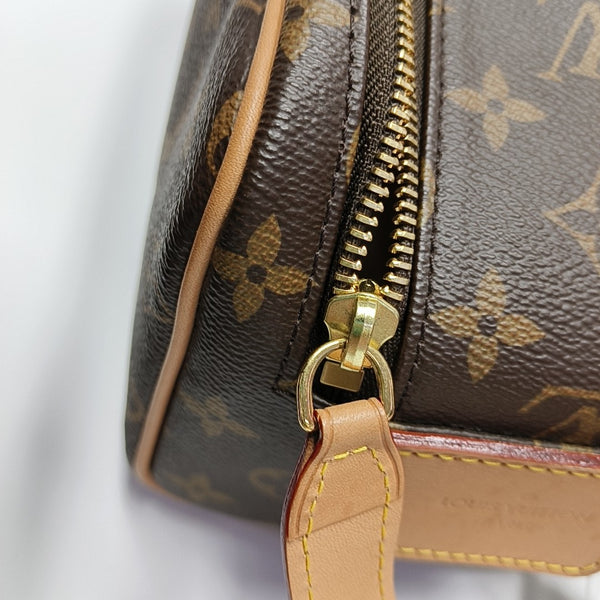 DOPP Monogram Coated Canvas Brown
