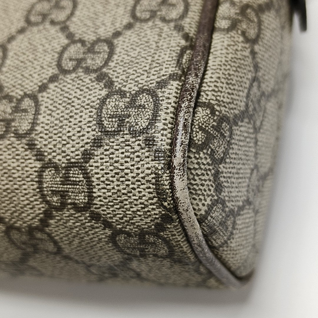 Lona revestida Monogram Ophidia Beige