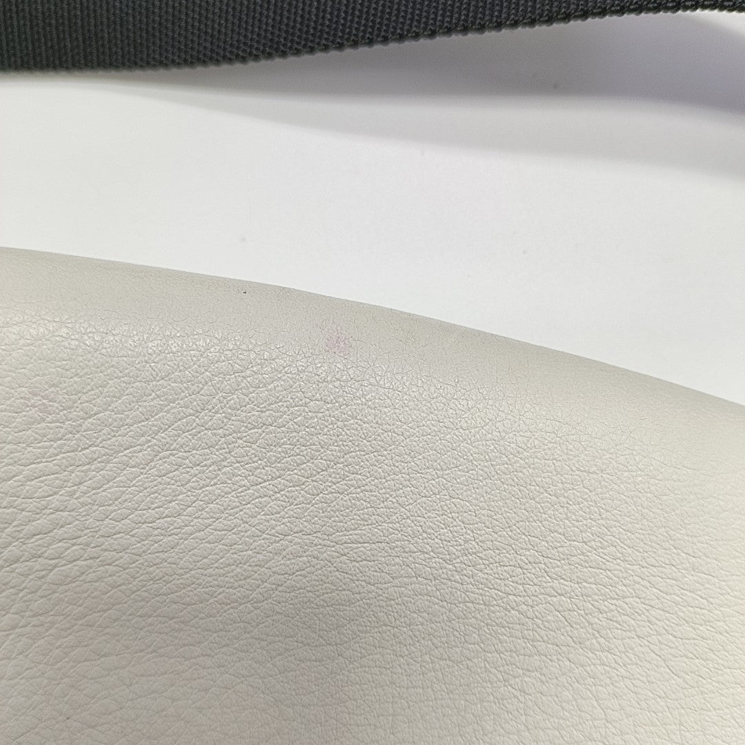 Calfskin Belt Bag White
